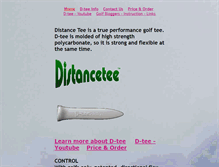 Tablet Screenshot of d-tee.com
